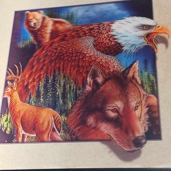 New 3D Wildlife  Framed Print - Picture 7 of 7